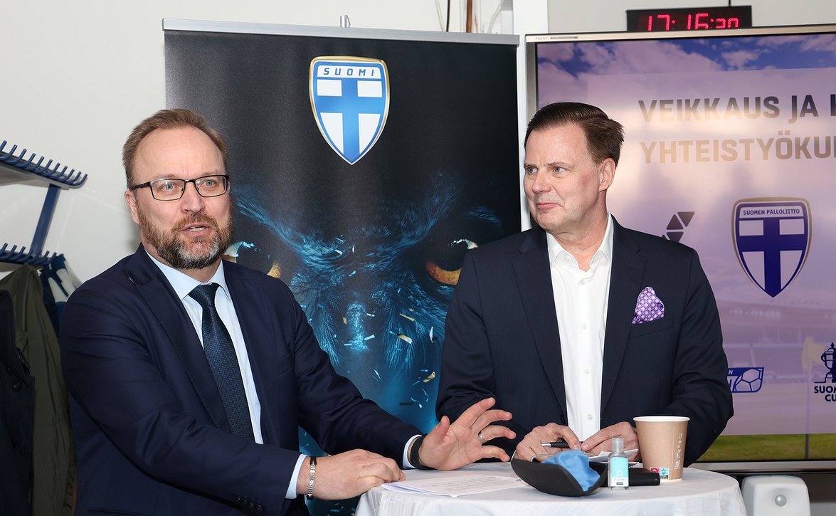 ​Veikkauksen ja kotimaisen jalkapallon yhteistyösopimukset tuovat lisää taloudellisia toimintaedellytyksiä seuroille