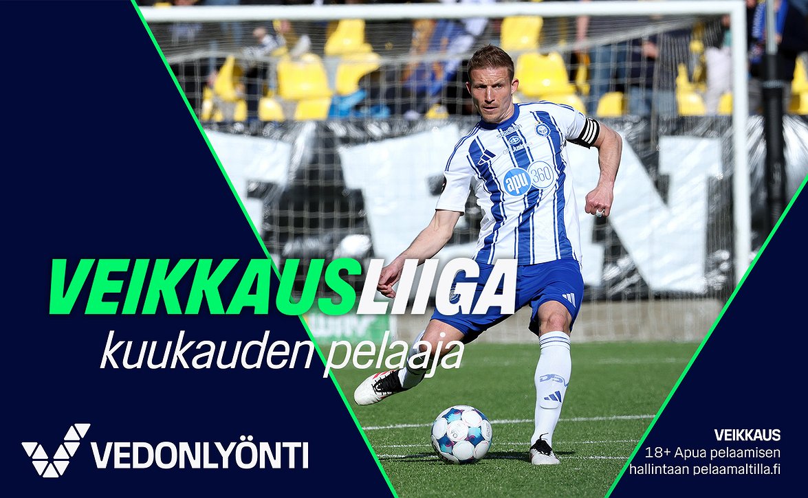 Veikkausliigan toukokuun joukkue on valittu