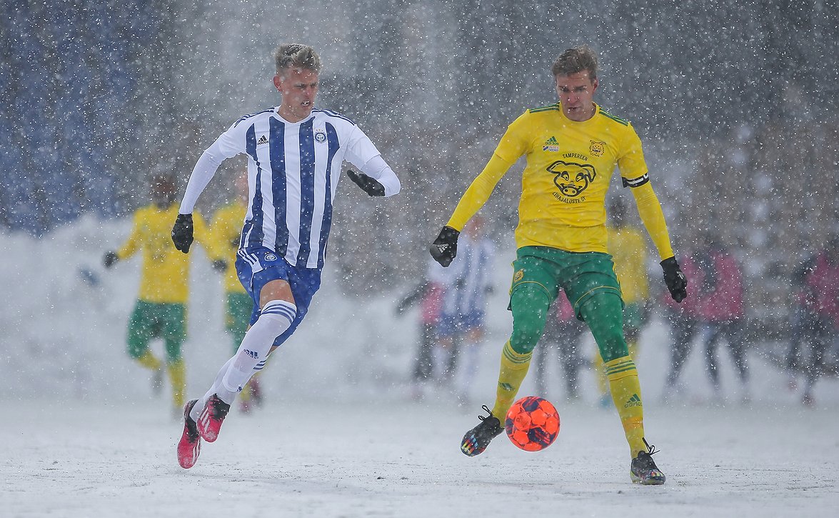 HJK kaatoi Ilveksen talvisissa oloissa - "Ei tuossa ole helppoa pelata"