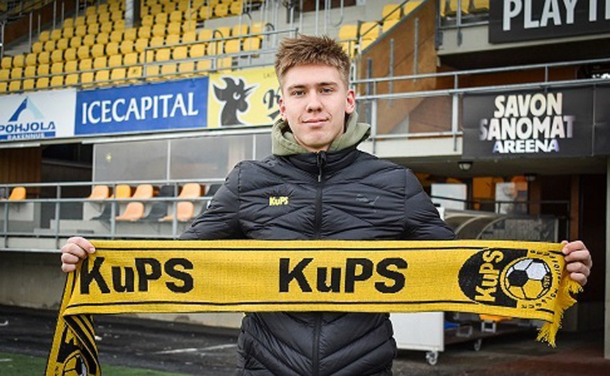 Topparilupaus KuPS:n riveihin - omalle kasvatille 2+1 -vuotinen sopimus