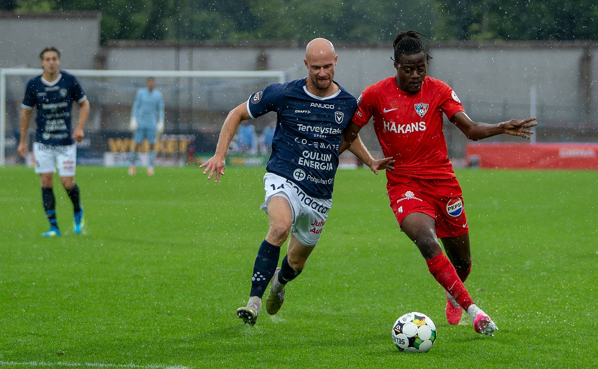 Inter nousi voittoon sateisessa Raatissa (AC Oulu-FC Inter 2-3)