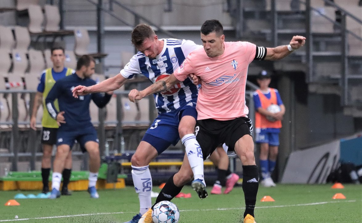 HJK-luotsi Toni Koskela iloitsi: "Tämä oli meiltä oikein hyvä ottelupari"