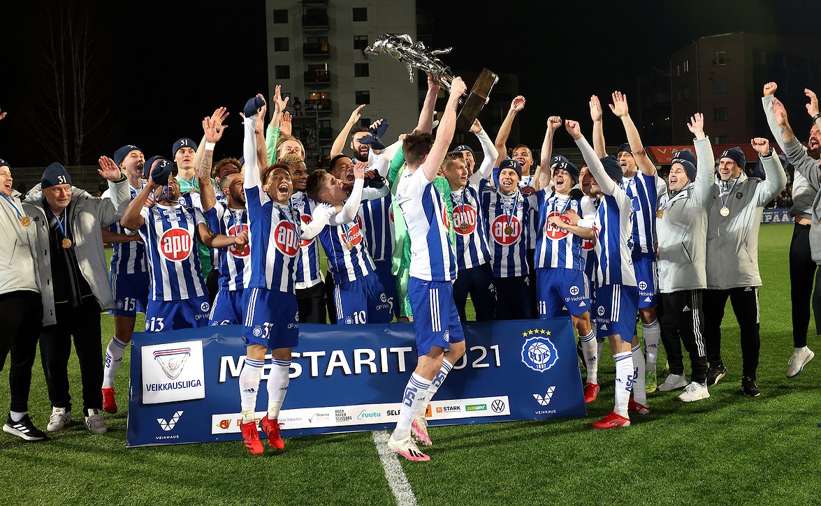 Veikkausliigakausi huipentui päätöskierrokseen – HJK on Suomen mestari