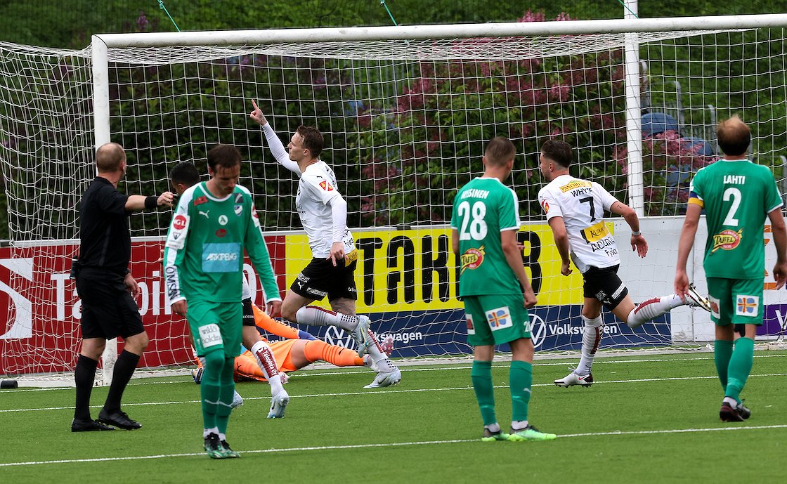 FC Haka nousi voittoon IFK Mariehamnista (FC Haka-IFK Mariehamn 3-2)