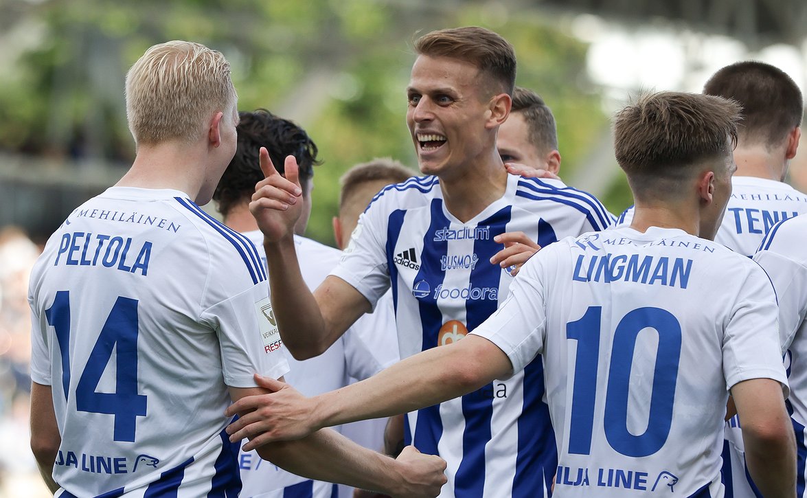 ​HJK vahvassa putkessa keskiviikon Metroderbyyn – 7 voittoa, 1 tasapeli alla