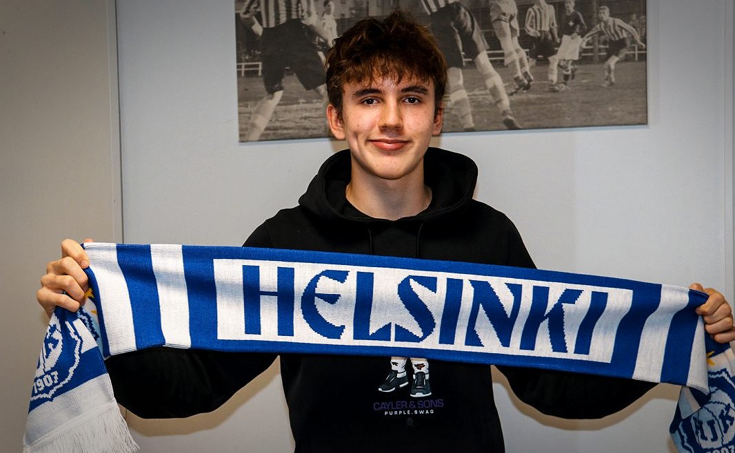 HJK kiinnitti nuoren lupauksen