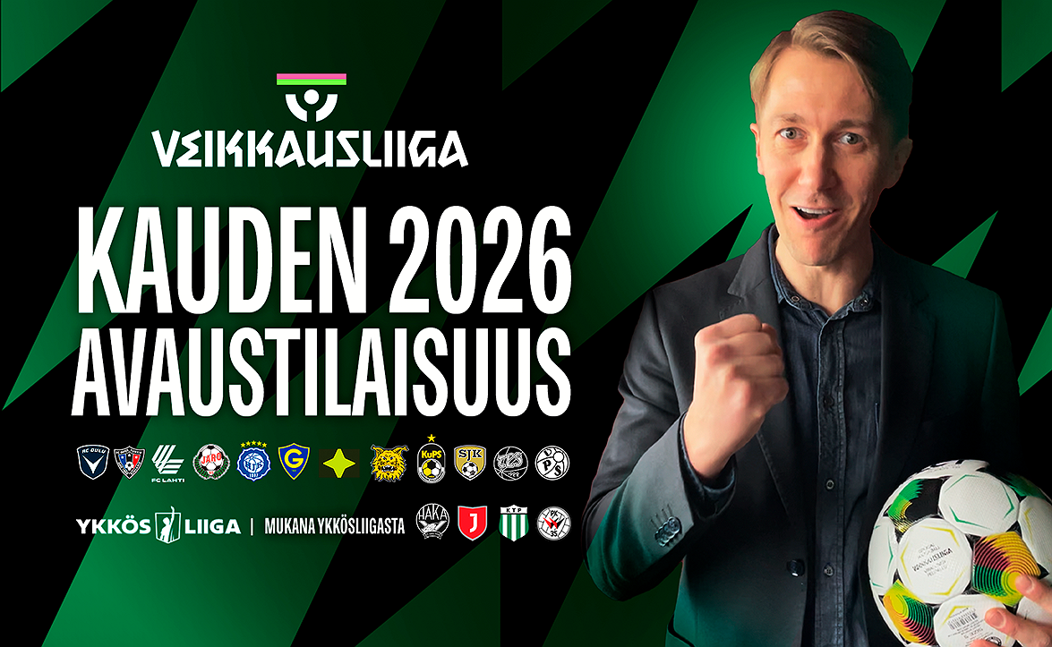 Jussi Vatasen johdolla kauteen - Veikkausliigakauden avaustilaisuus suorana Ruudussa keskiviikkona