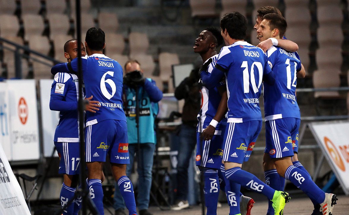 ​HJK jatkoi voittojen tiellä
