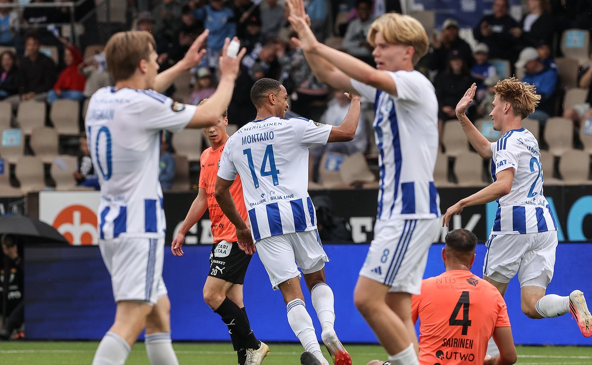 Voitto maistui HJK:lle - "Tyytyväinen ja ylpeä kun vertaa siihen missä olimme kaksi viikkoa sitten"