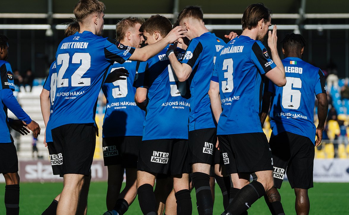 Inter vei lohko A:n kärkikamppailun (FC Inter-FC Lahti 1-0)