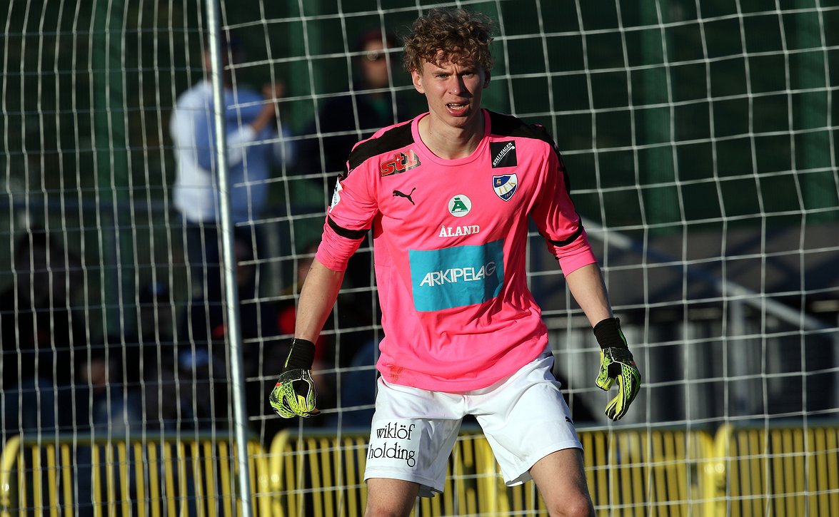 ​IFK Mariehamnin nuori maalivahti pelaa loppukauden Norjassa