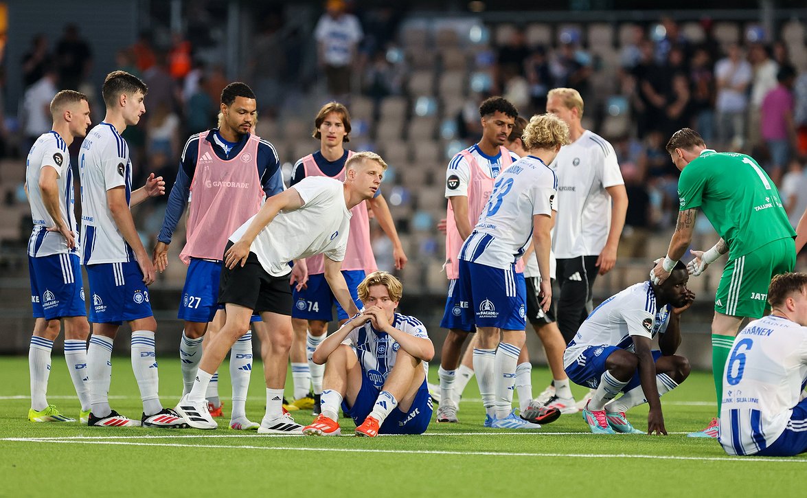 "Päällimmäinen tunne on tietysti pettymys" - HJK:n eurotaival päättyi niukimmalla mahdollisella tavalla