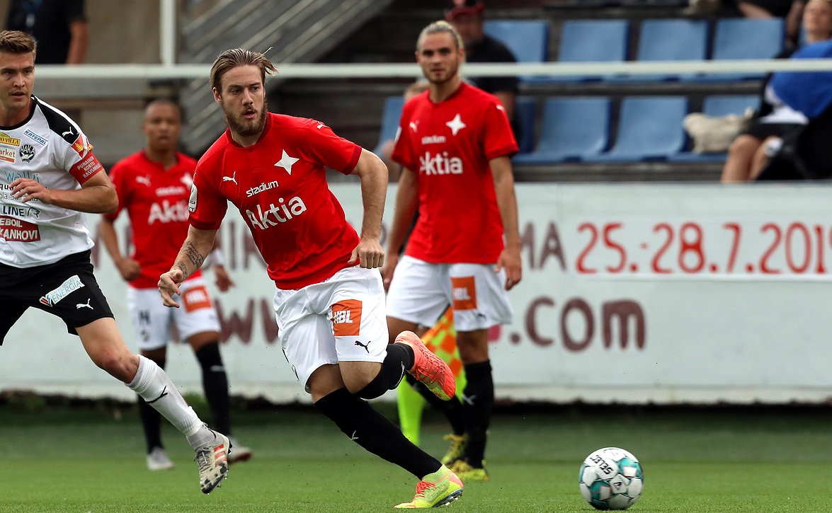 Hyvään maalivireeseen äitynyt HIFK:n Luis Henrique nauttii pelaamisesta tällä hetkellä 