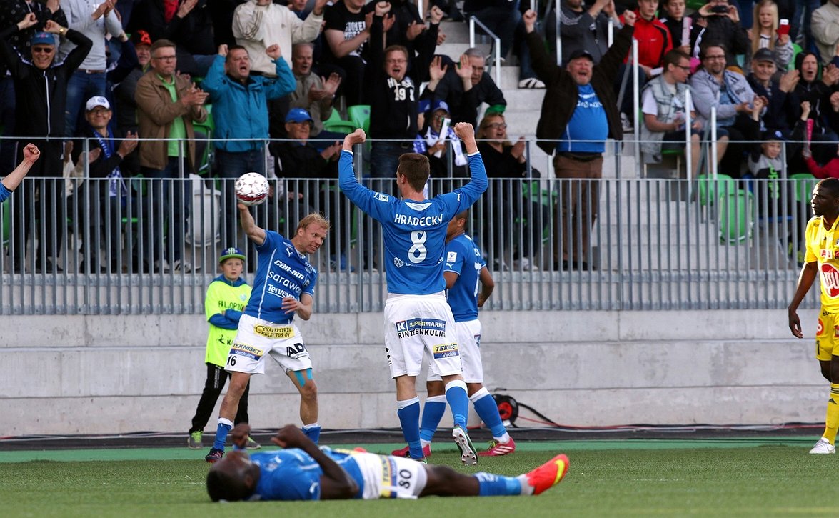 Hradecky nautti upeasta maalistaan