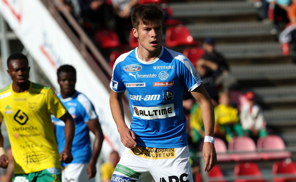Kalle Katz RoPS:n mukana Ilves-ottelussa