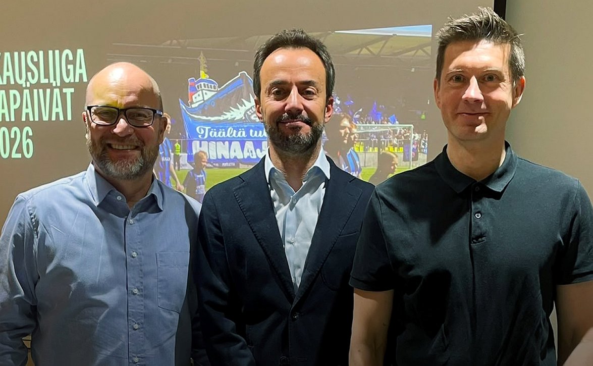 ​European Leaguesin pääsihteeri Alberto Colombo vieraili Veikkausliigan seurapäivässä