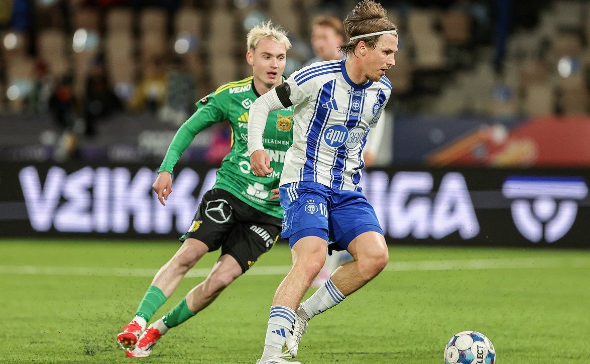HJK ja Ilves värikkääseen pistejakoon (HJK-Ilves 2-2)