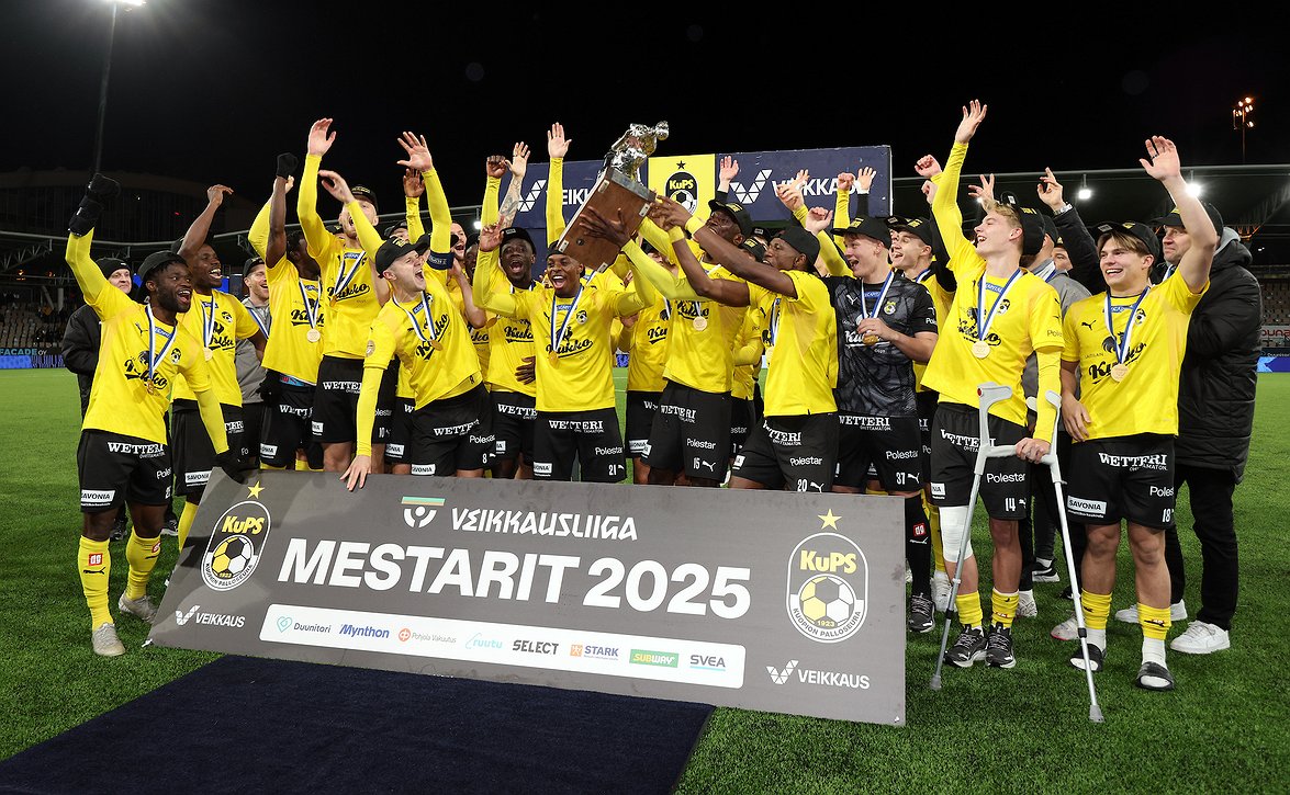 ​Muistatko ulkoa – kuinka moni kauden 2026 Veikkausliigaseuroista on voittanut mestaruuden?