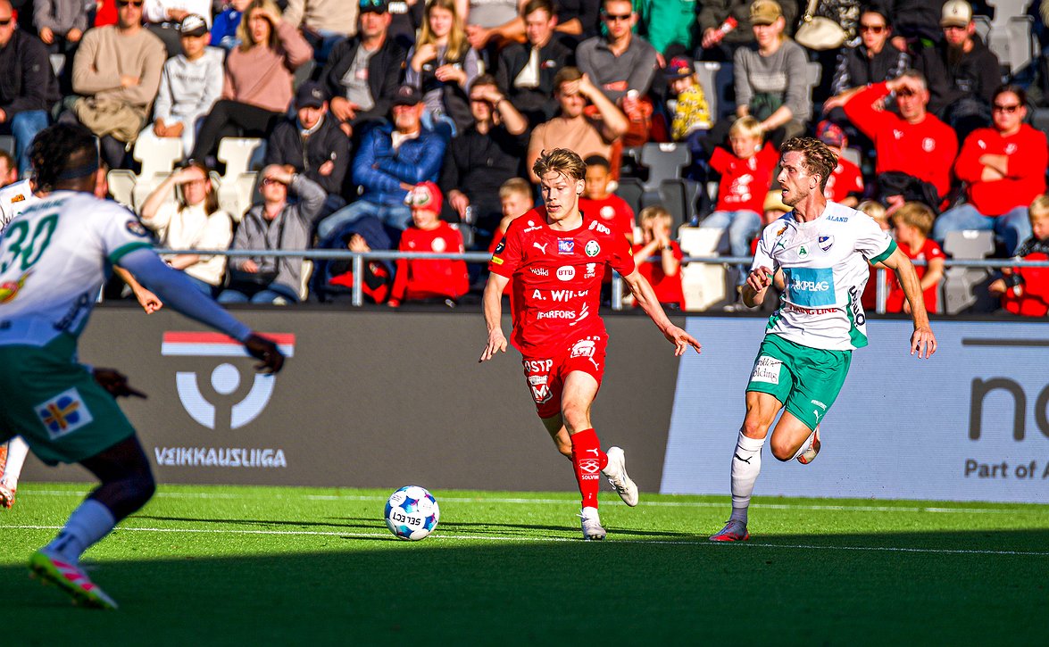 IFK Mariehamn tasasi puntit Jaron kanssa (FF Jaro-IFK Mariehamn 2-3)