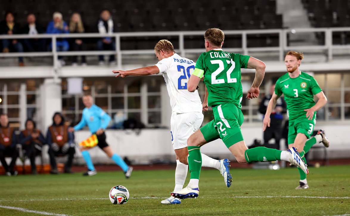 Huuhkajien avaus Irlantia vastaan