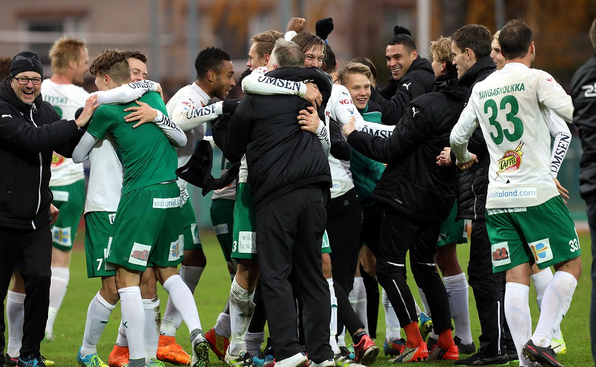 Katso kuvat: IFK Mariehamn juhlii mestaruutta