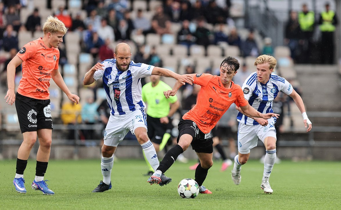 HJK puristi niukan voiton (HJK-TPS 1-0)
