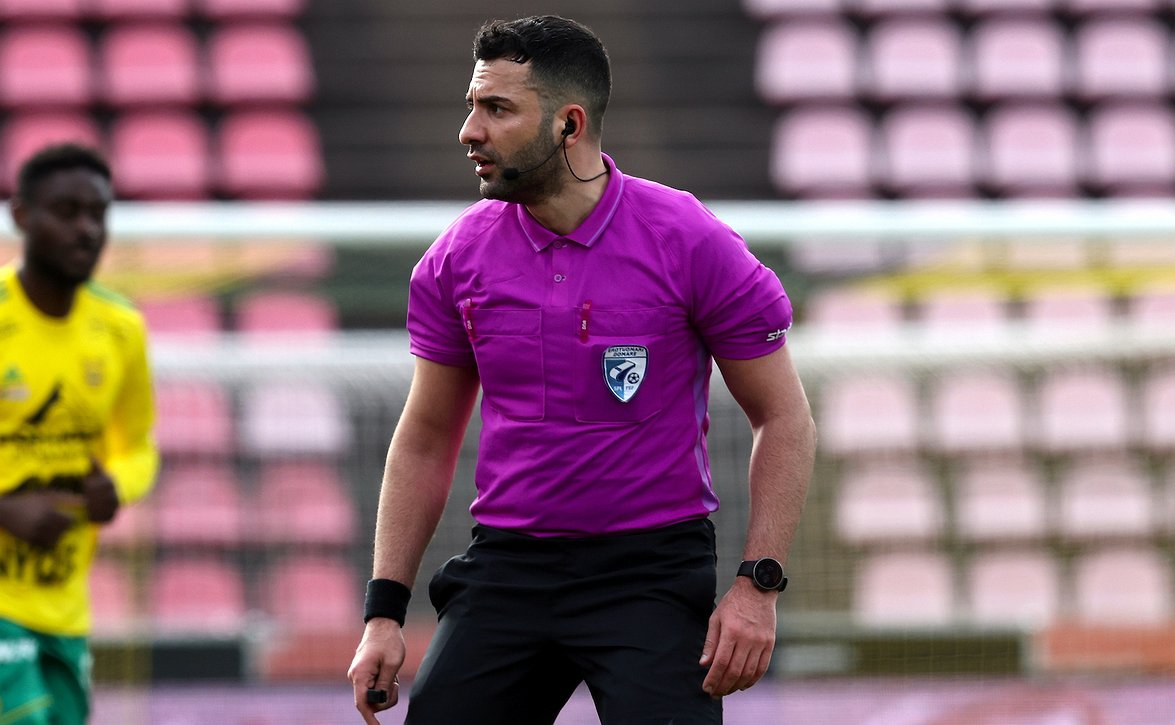 Peiman Simanin nelikko tuomaroi U21-EM-karsinnoissa Sarajevossa