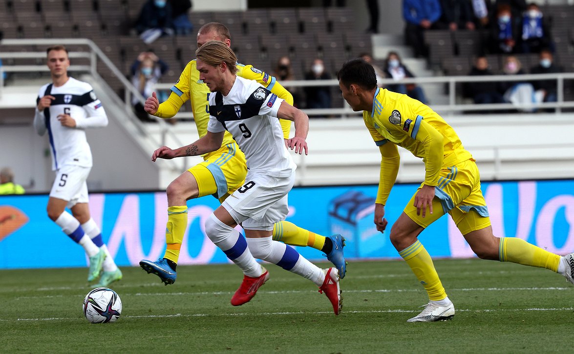 "Valmistautuminen on todella haastava" - Huuhkajilla Kazakstan vastassa jo tiistaina